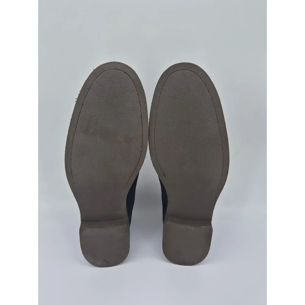 Marc Joseph New York Chukka Boots Men’s Size 41 Navy Brown Suede Leather